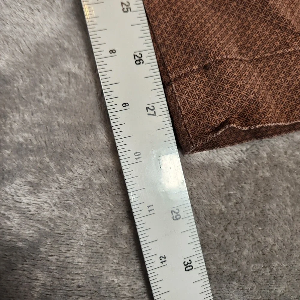 Banana Republic‎ Pants Men's 35X28 (Tag 33X30) Brown Mason Chino TINY HOLE
